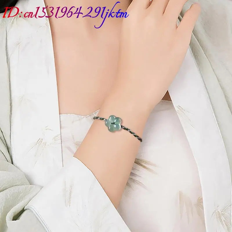 Jade Harmony Bracelet — Natural Stone Beaded Bracelet