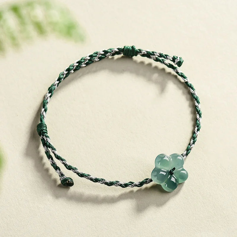 Jade Harmony Bracelet — Natural Stone Beaded Bracelet