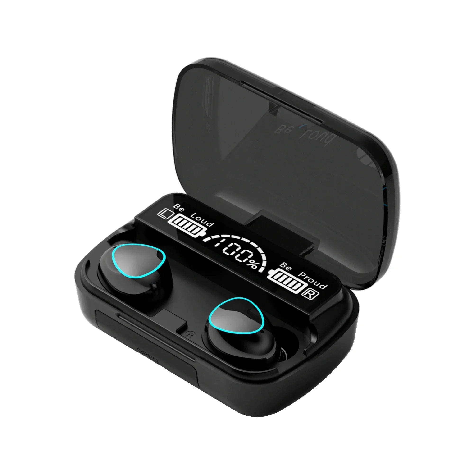 M10 TWS Wireless Earphones — 9D Stereo Sound & Waterproof