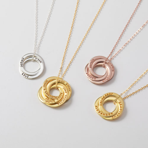 Collana con Nomi Personalizzati — Il Regalo Perfetto per la Famiglia