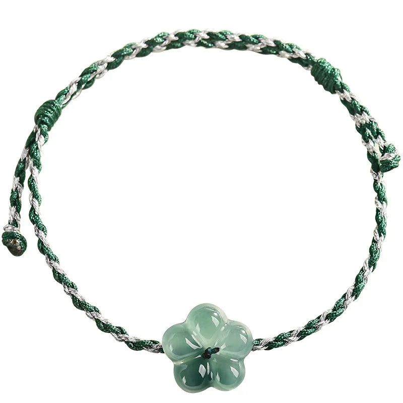 Jade Harmony Bracelet — Natural Stone Beaded Bracelet